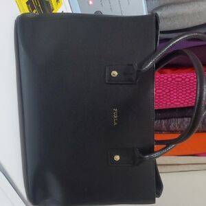 Furla Classic Black Tote
